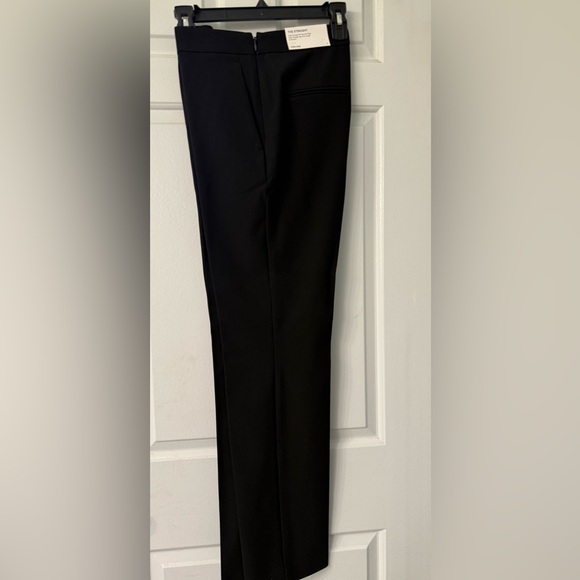 Ann Taylor The Straight Pant in Black Bi-Stretch, Size 2, NWT - Picture 5 of 11